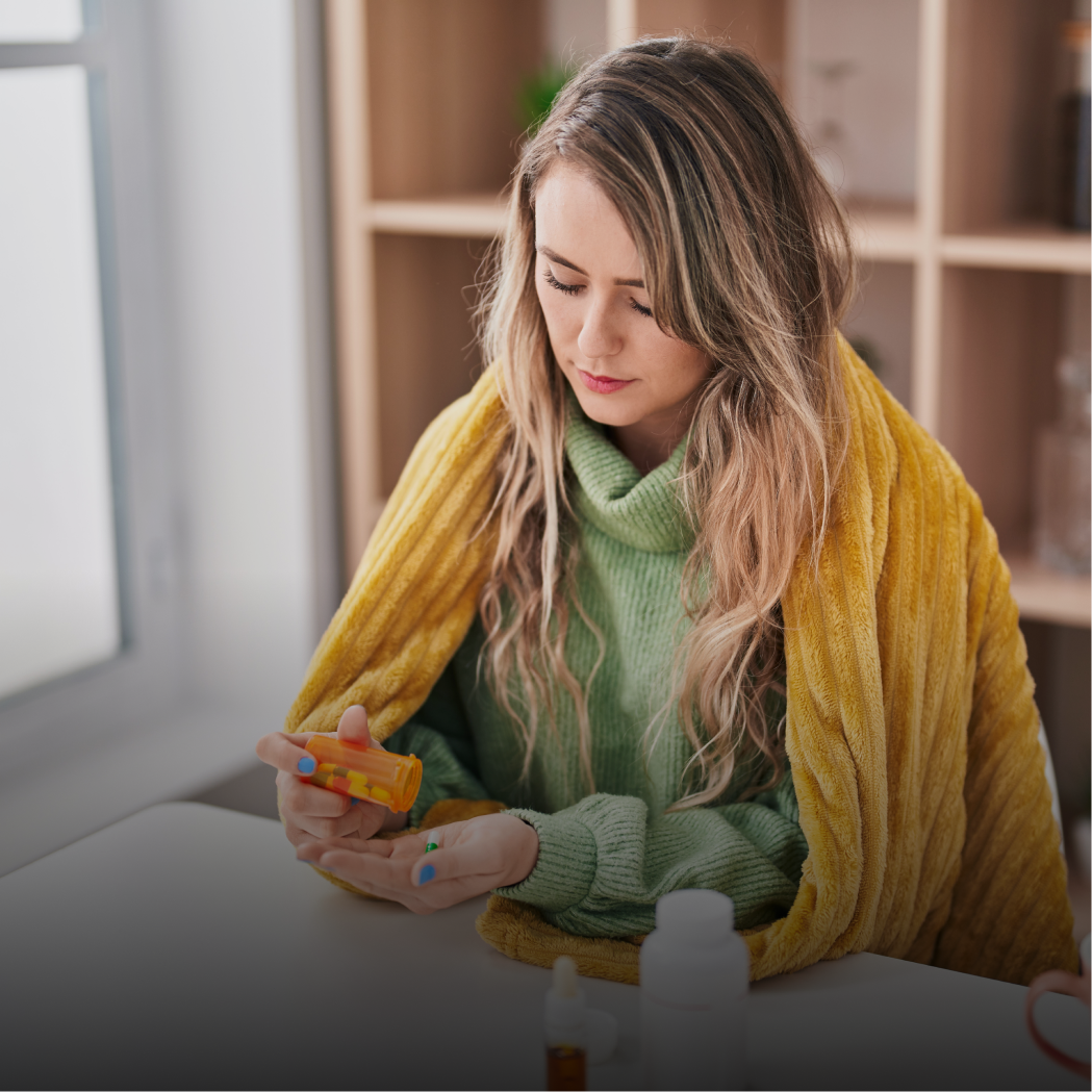 Woman reading at home – online psychiatry in Salem, OR